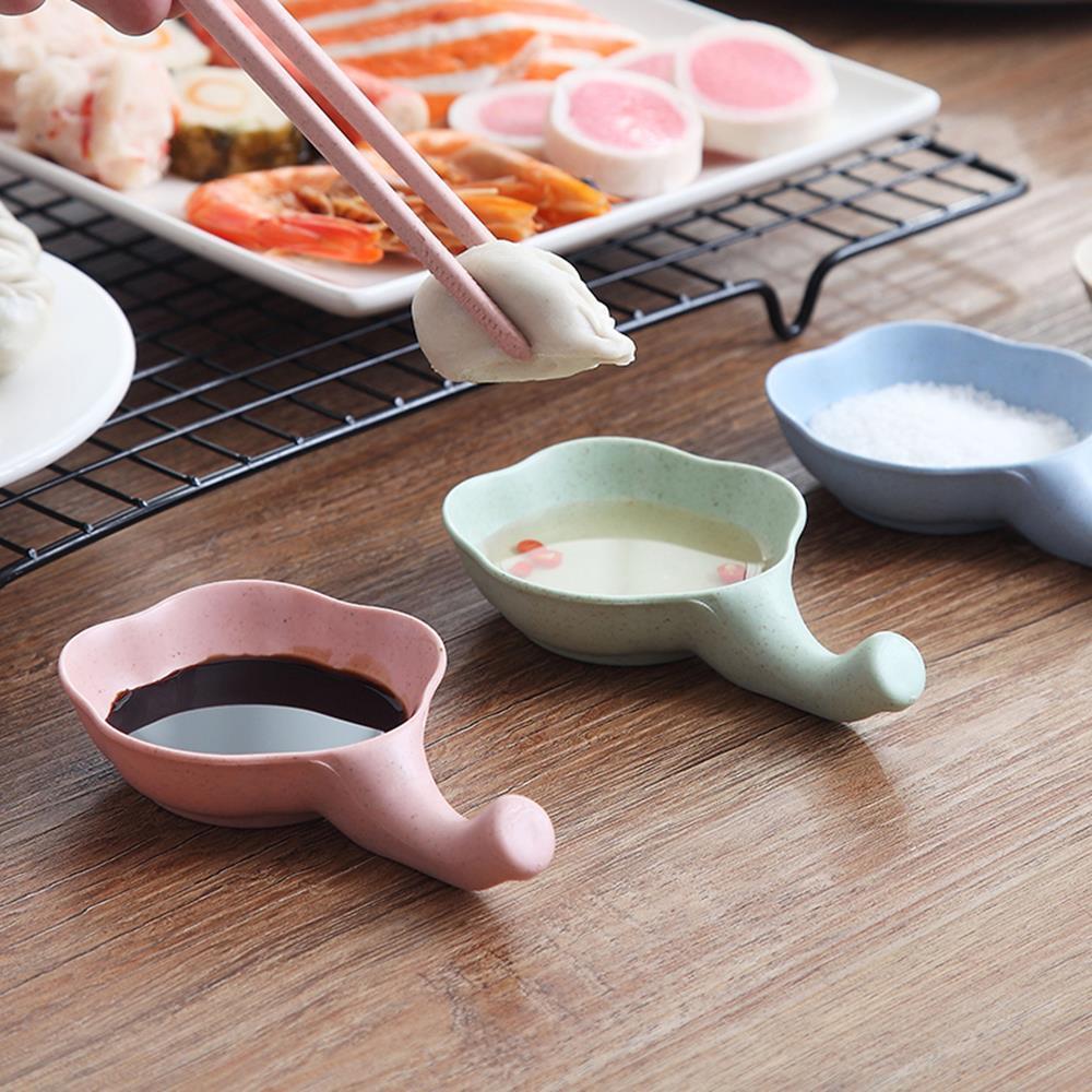 Bộ 2 Chén đựng gia vị, nước sốt, nước chấm (giao hình màu ngẫu nhiên)