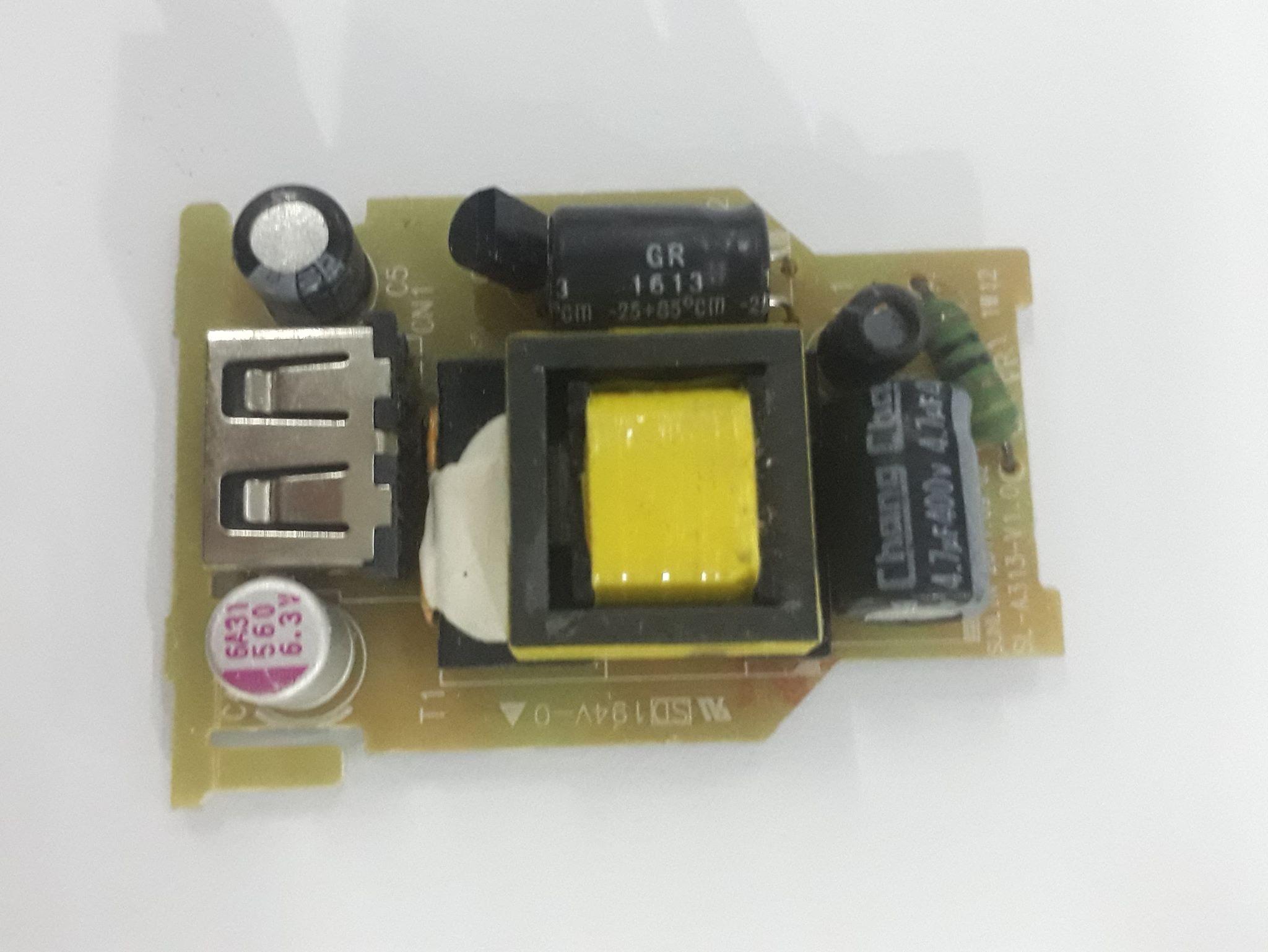 Combo 2 nguồn không vỏ 5v 1,5A max có cổng đầu ra USB
