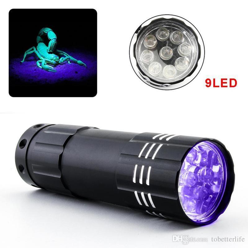 Đèn uv sấy keo uv led 9 bóng 3w