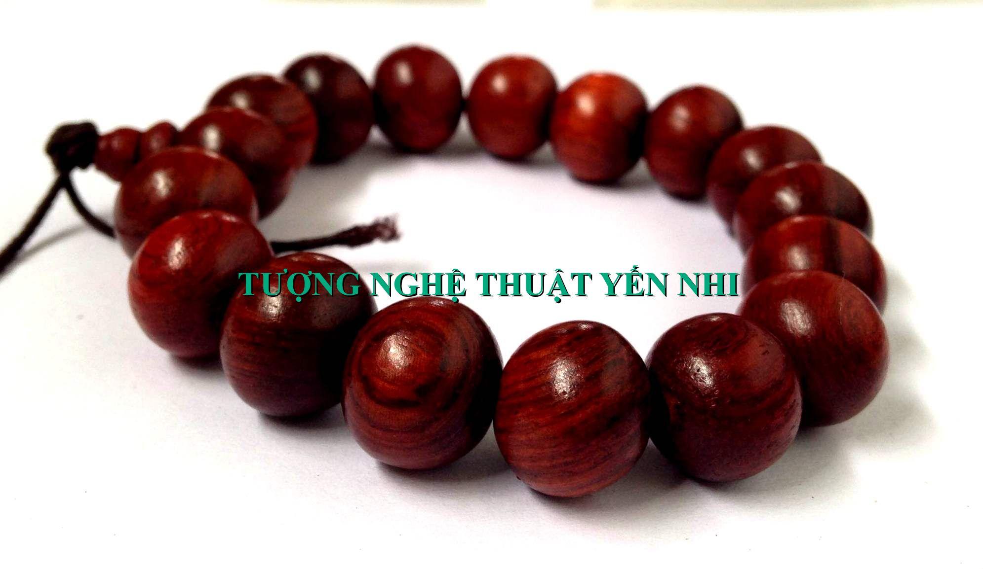 Vòng tay gỗ hương cao cấp 12mm