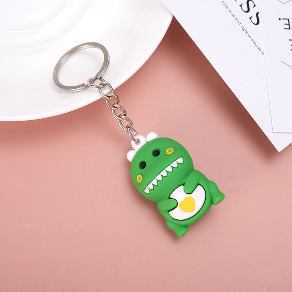 [QUÀ TẶNG] Móc khóa khủng long dễ thương (giao màu ngẫu nhiên)