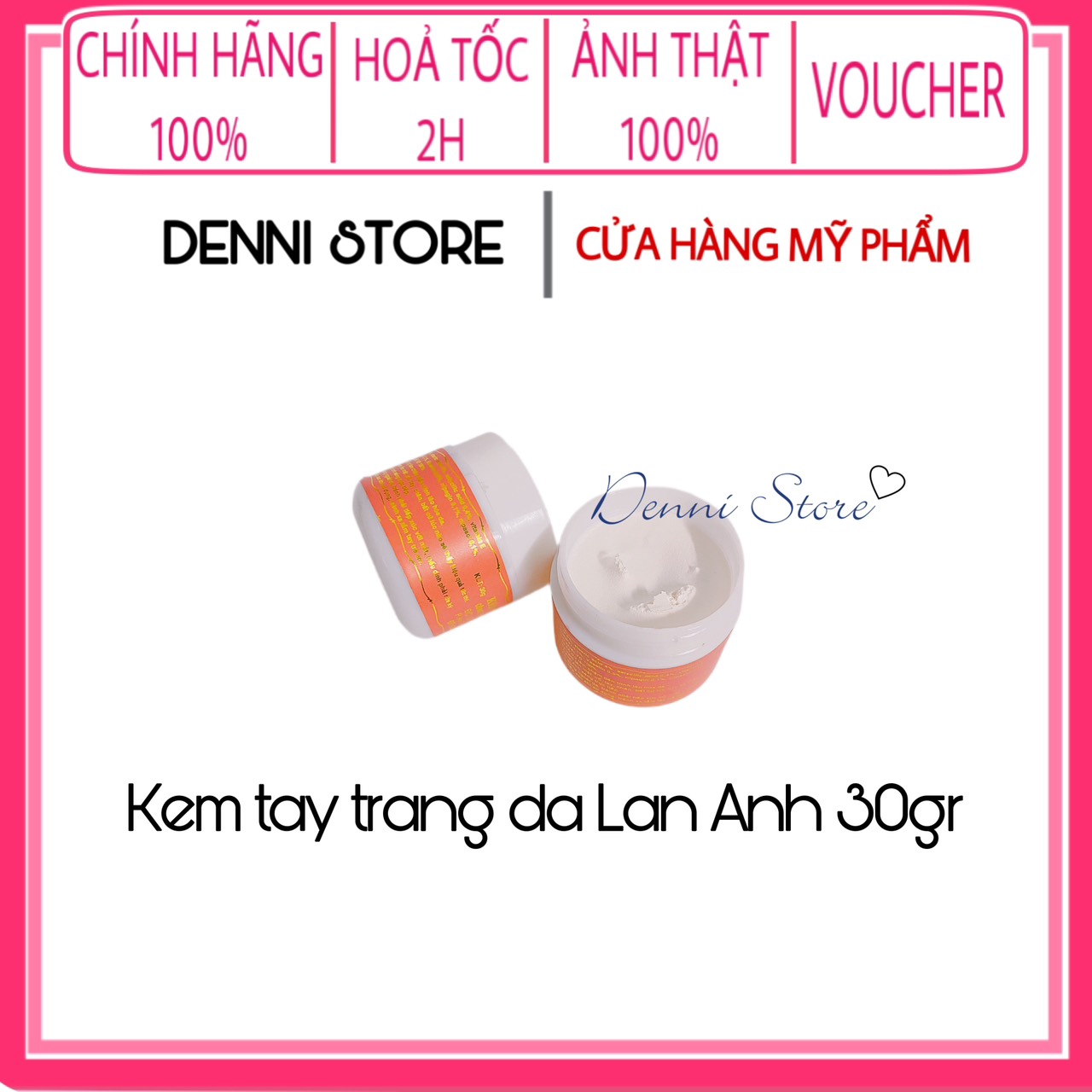 Lẻ 1 hủ kem kích trắng Lan Anh 30gr