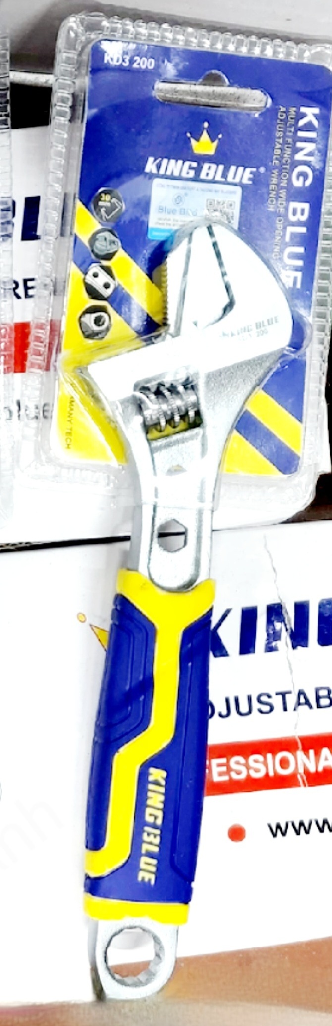 Mỏ lết công nghệ Kingblue 8'', 10'', 12'' cao cấp