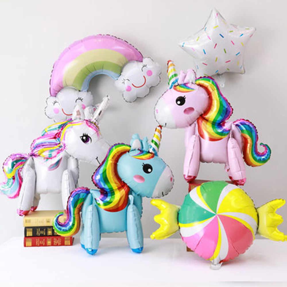 Bóng ngựa Pony 4D cỡ đại trang trí sinh nhật
