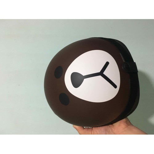 [HCM]NÓN BẢO HIỂM GẤU BROWN