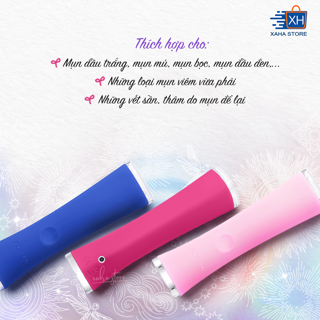 [Hoàn Tiền MAX] FOREO Espada / FOREO Espada 2 - máy diệt mụn bằng ánh sáng xanh - Chuẩn Authentic