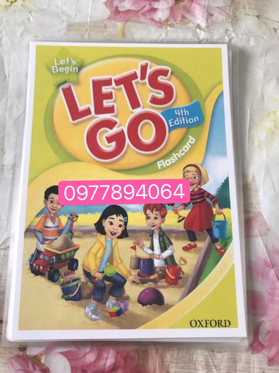 Thẻ Flashcards Tiếng Anh Let's go begin ( Giáo cụ đồ dùng dạy Tiếng Anh