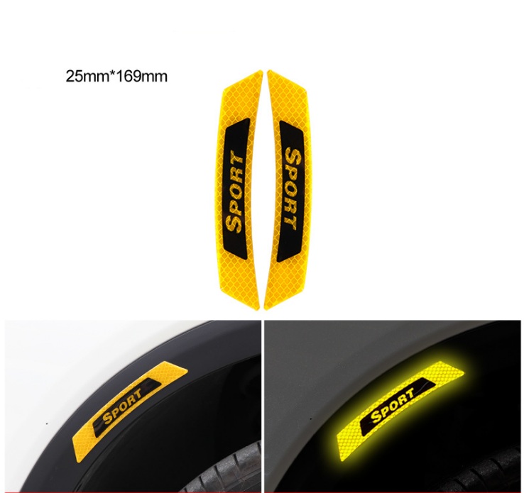 Decal phản quang Sport dán ô tô, xe máy MC035