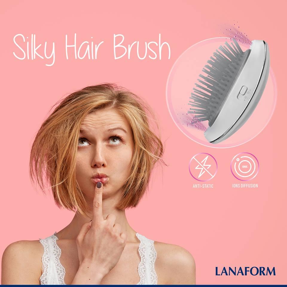 Lược chải mượt tóc Ion Lanaform