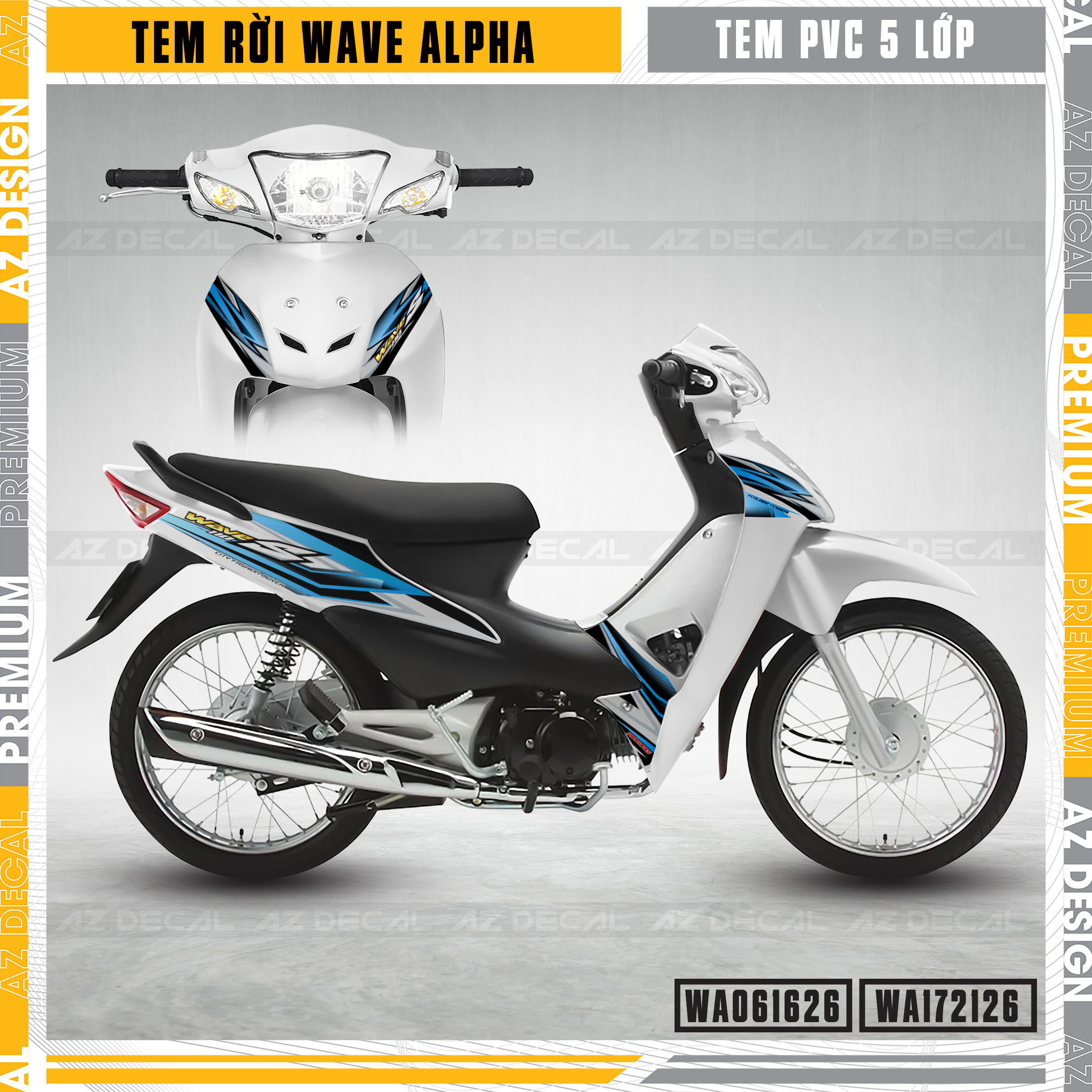 Giá xe Honda Wave Alpha 2023 phiên bản thông số 0523