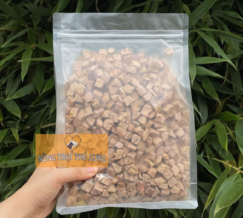 Thịt Cá Sấy Khô Cho Chó Mèo 500g - [Nông Trại Thú Cưng]