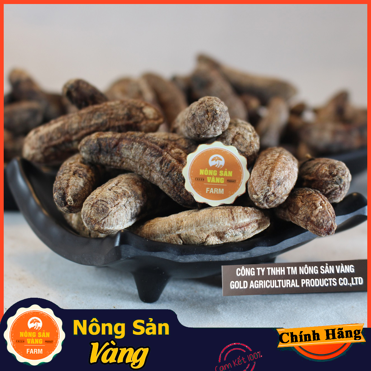 [HCM]Chuối Hột Rừng Chín 2kg - Nông Sản Vàng