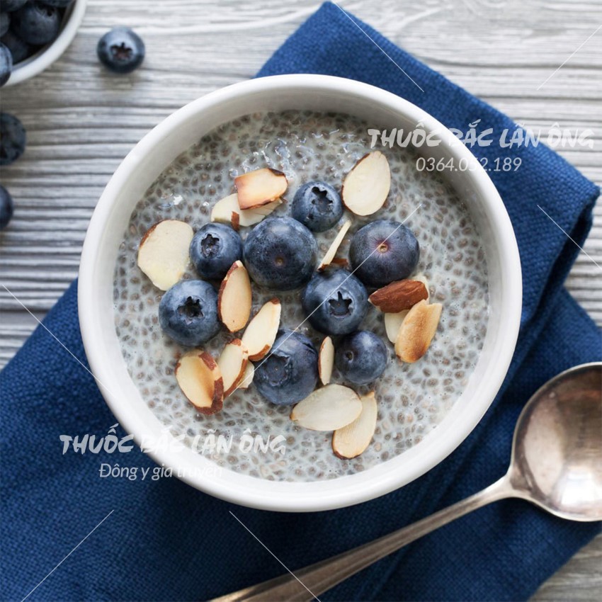 Chia Seeds 500g, Black Chia Seeds, Eat Clean, Used to Make Tea, Make Smoothies, Juice, Cook Beauty Drinks