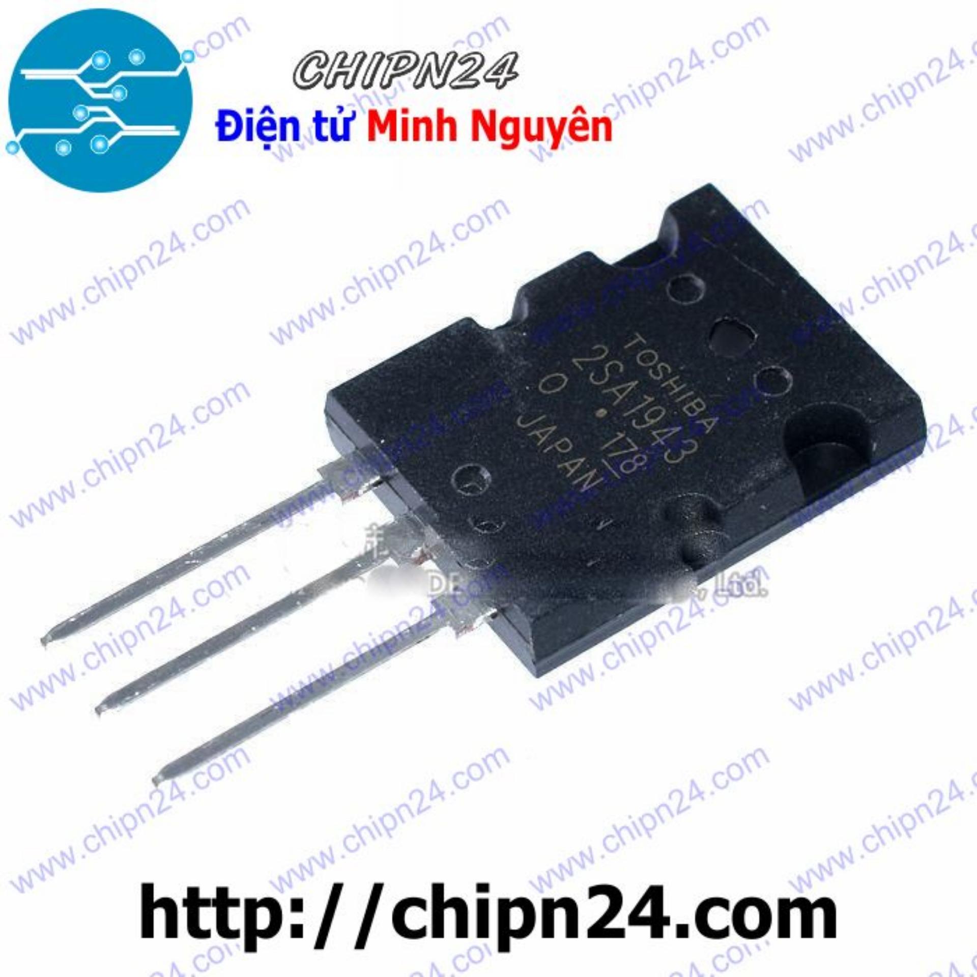 [1 con] (KT1) Transistor A1943 TO-264 PNP 15A 230V (2SA1943 1943