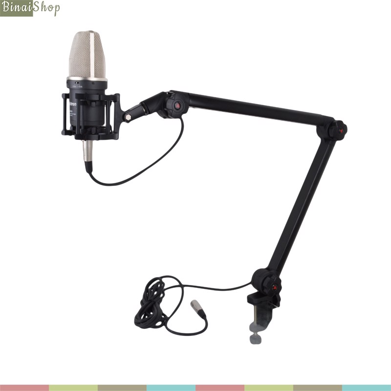 Chân kẹp bàn cho micro condenser Alctron MA614