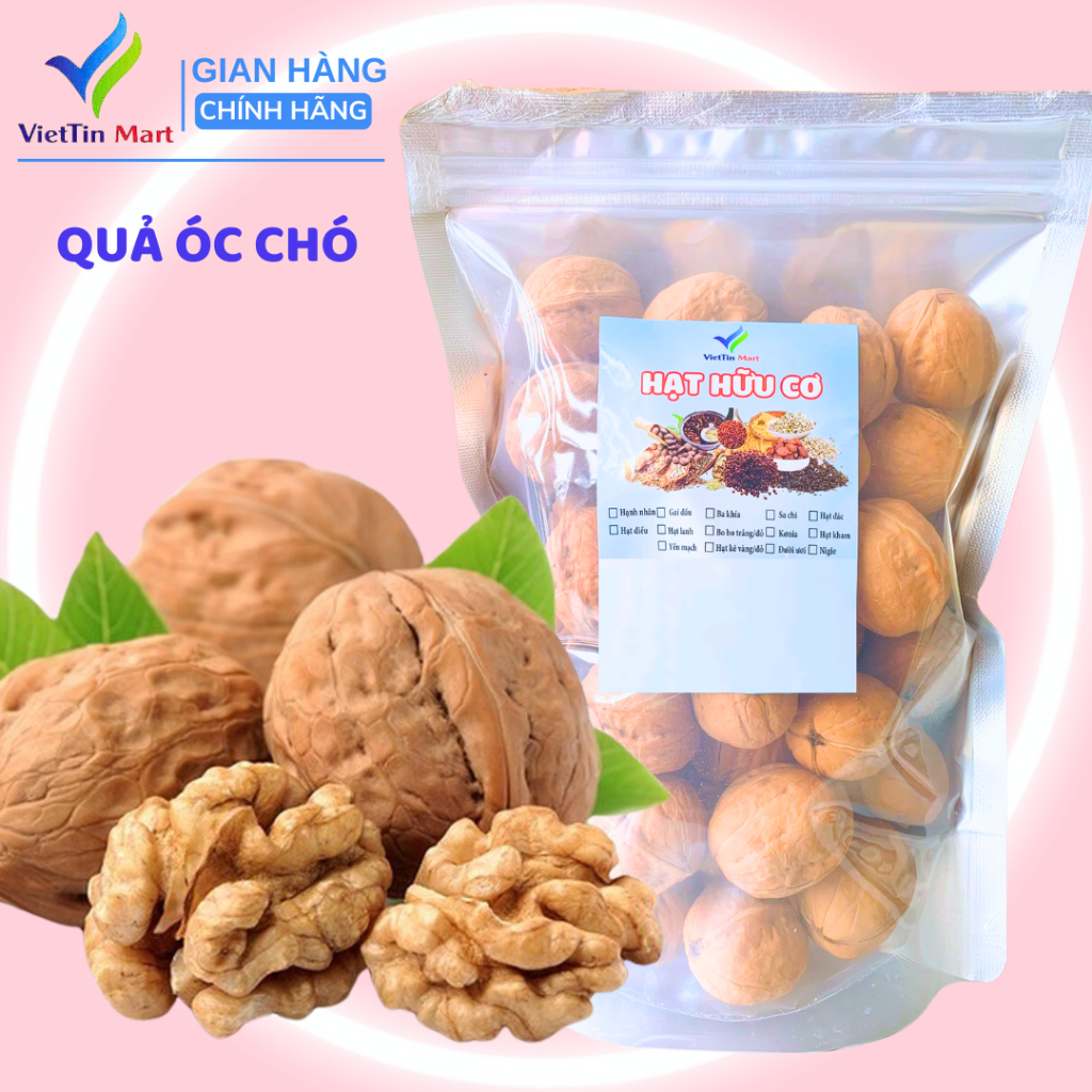 0.5kg Quả Óc Chó Nhập Khẩu (Hàng Mỏng Vỏ, Sấy Khô Date Mới , Thơm Ngon)