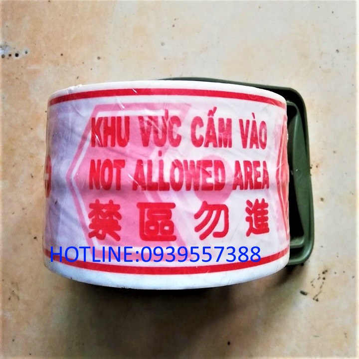 BĂNG CẢNH BÁO AN TOÀN ( cuộn rào )
