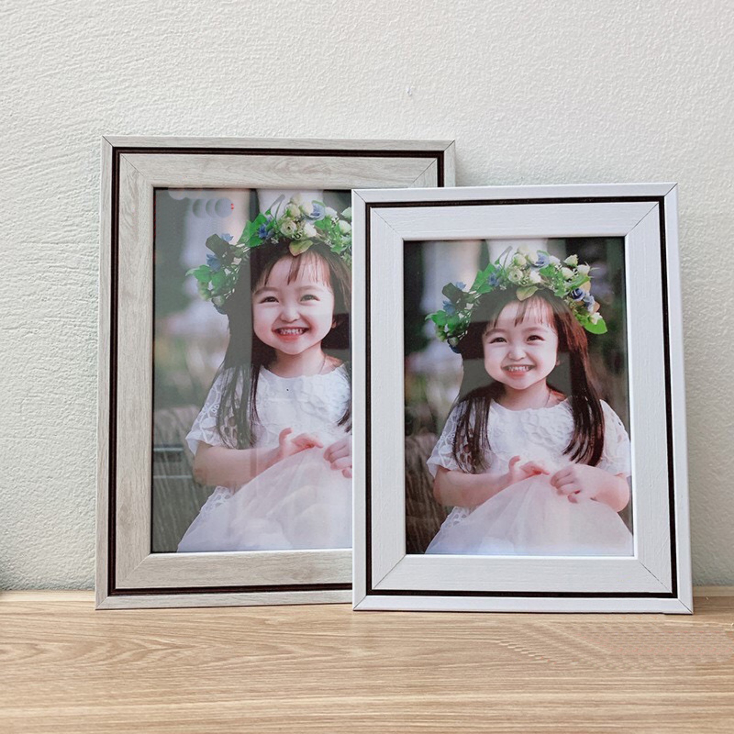 Khung ảnh để bàn treo tường cỡ 9x13