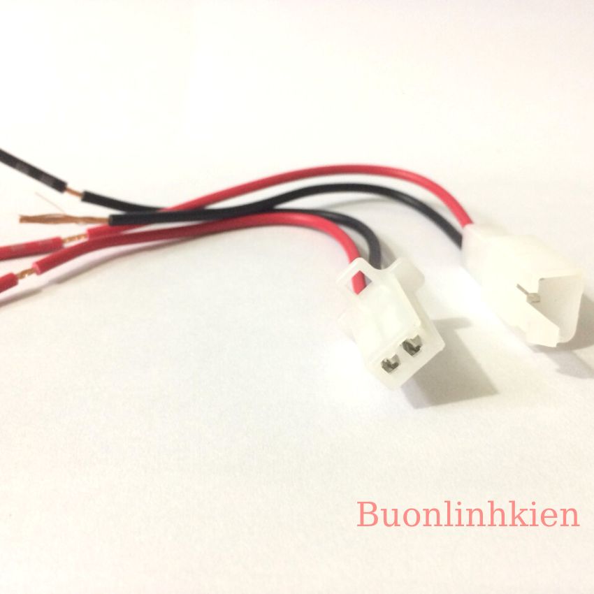 Jack kết nối 2P- cos 2.8 có dây (1 cặp)
