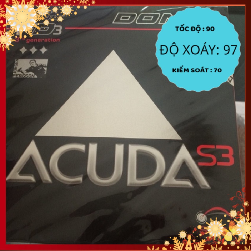 Mặt vợt bóng bàn Acuda S1, S2, S3 BB0029