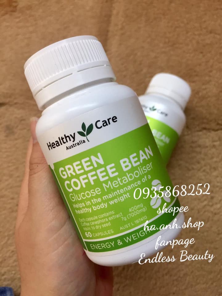 Healthy Care GREEN COFFEE BEAN 60 VIÊN