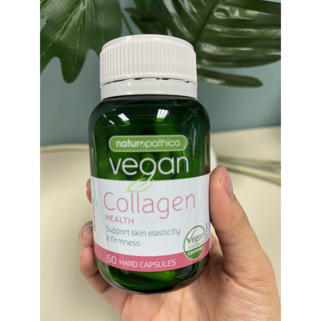 Bill Úc - (Thuần chay) Naturopathica Vegan Collagen Health 60 viên