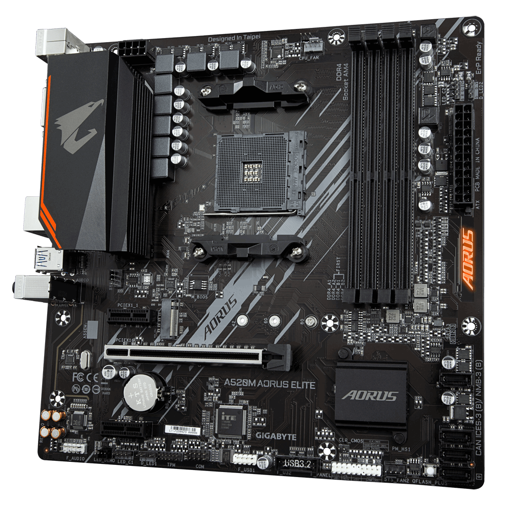 Mainboard Gigabyte A520M AORUS ELITE