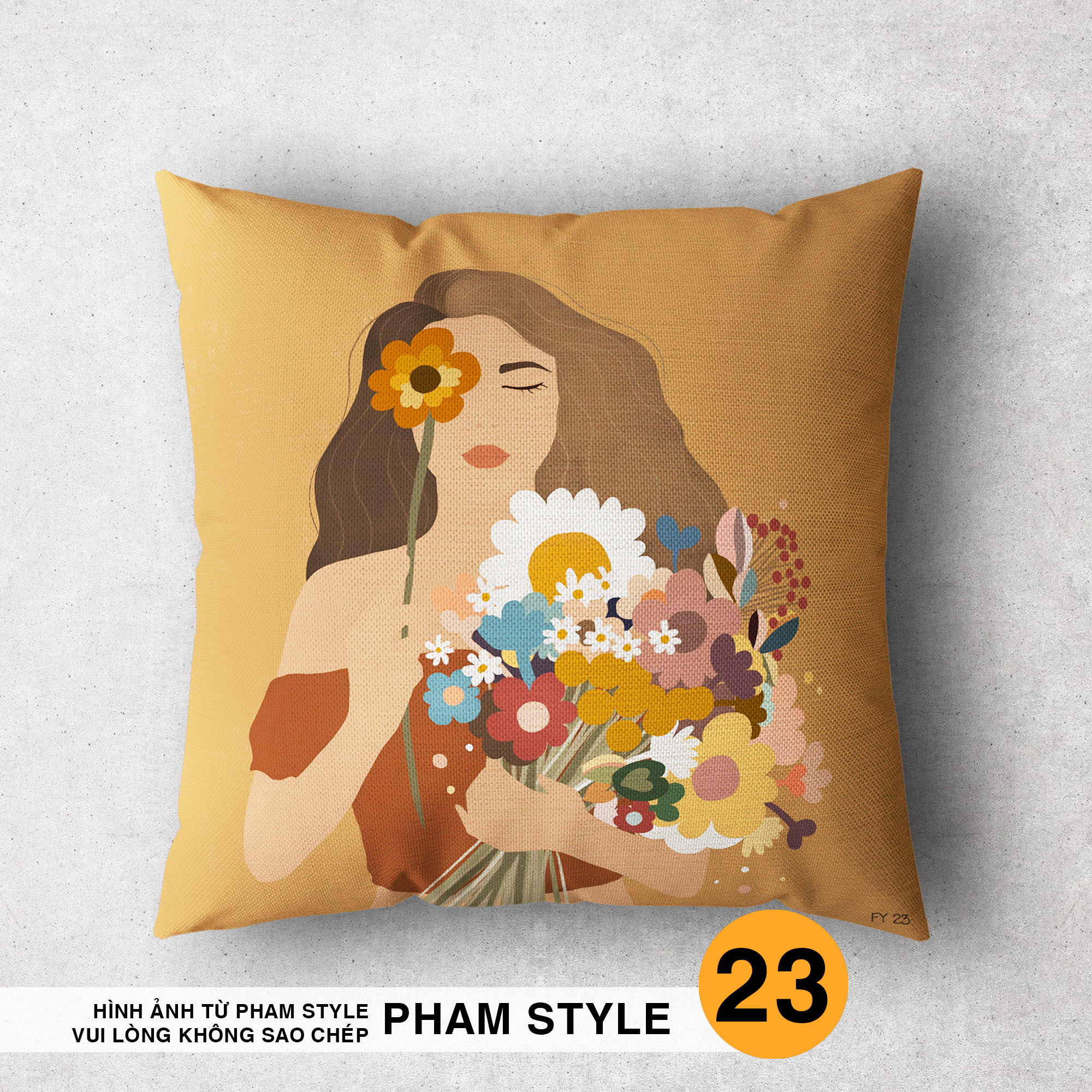 Vỏ Gối Sofa Trang Trí FOREVER YOUNG (No21-No40) (45x45cm)