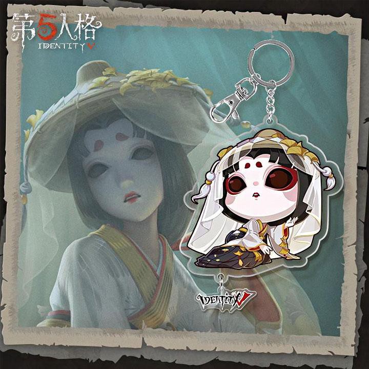 ( Mắt mèo ) Móc khóa Identity V Nhân cách thứ năm cute quà tặng xinh xắn dễ thương chibi anime