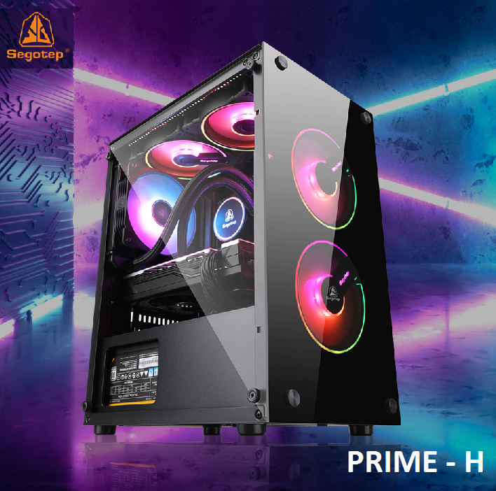 Thùng máy tính Case SEGOTEP Prime H (SG-LZH) - KHÔNG KÈM FAN
