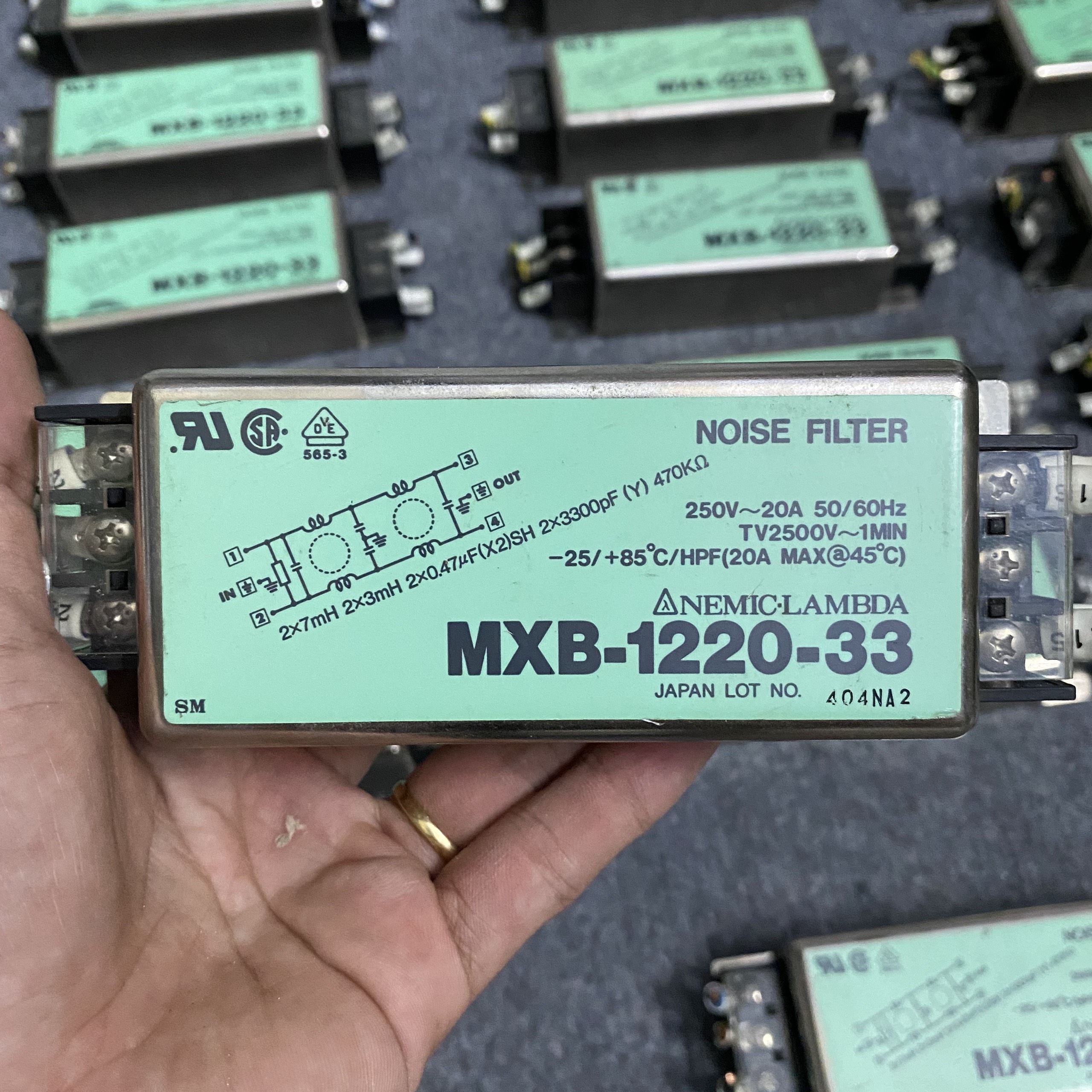 Lọc nguồn LAMBDA đa tầng 20A bãi nhật xịn xò
