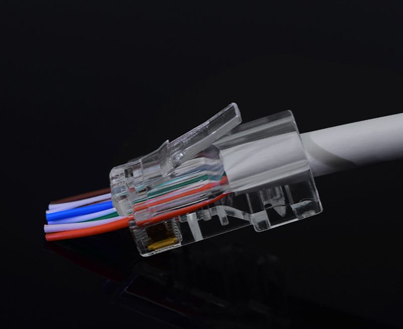 Hạt mạng RJ45 xuyên thấu túi 100 hạt