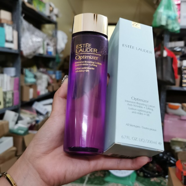 Nước hoa hồng chống nhăn Estée Lauder Optimizer Intensive Boosting Lotion