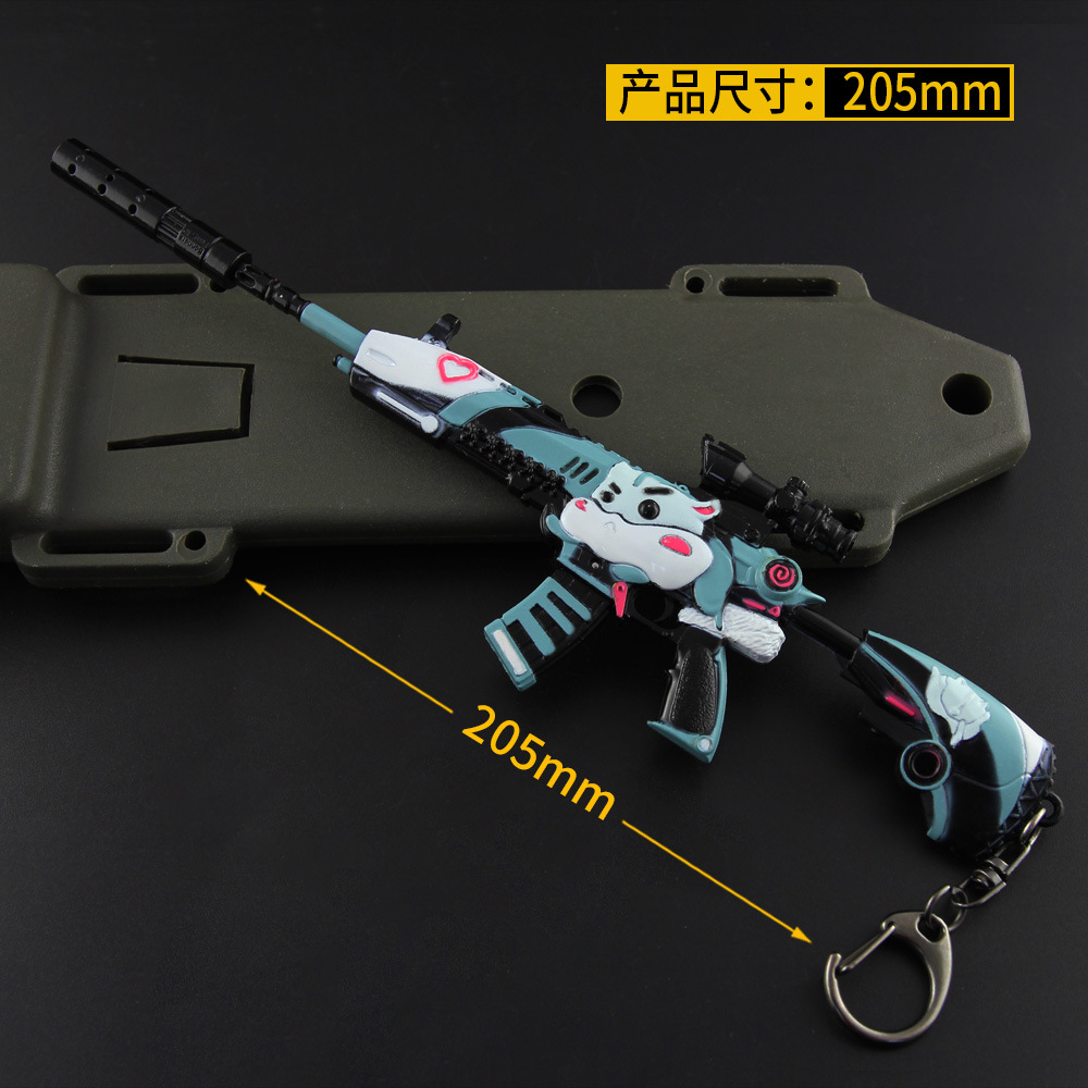 [Hot] Mô hình M416 Hamster cực chất móc khóa PUBG trưng bày pupg