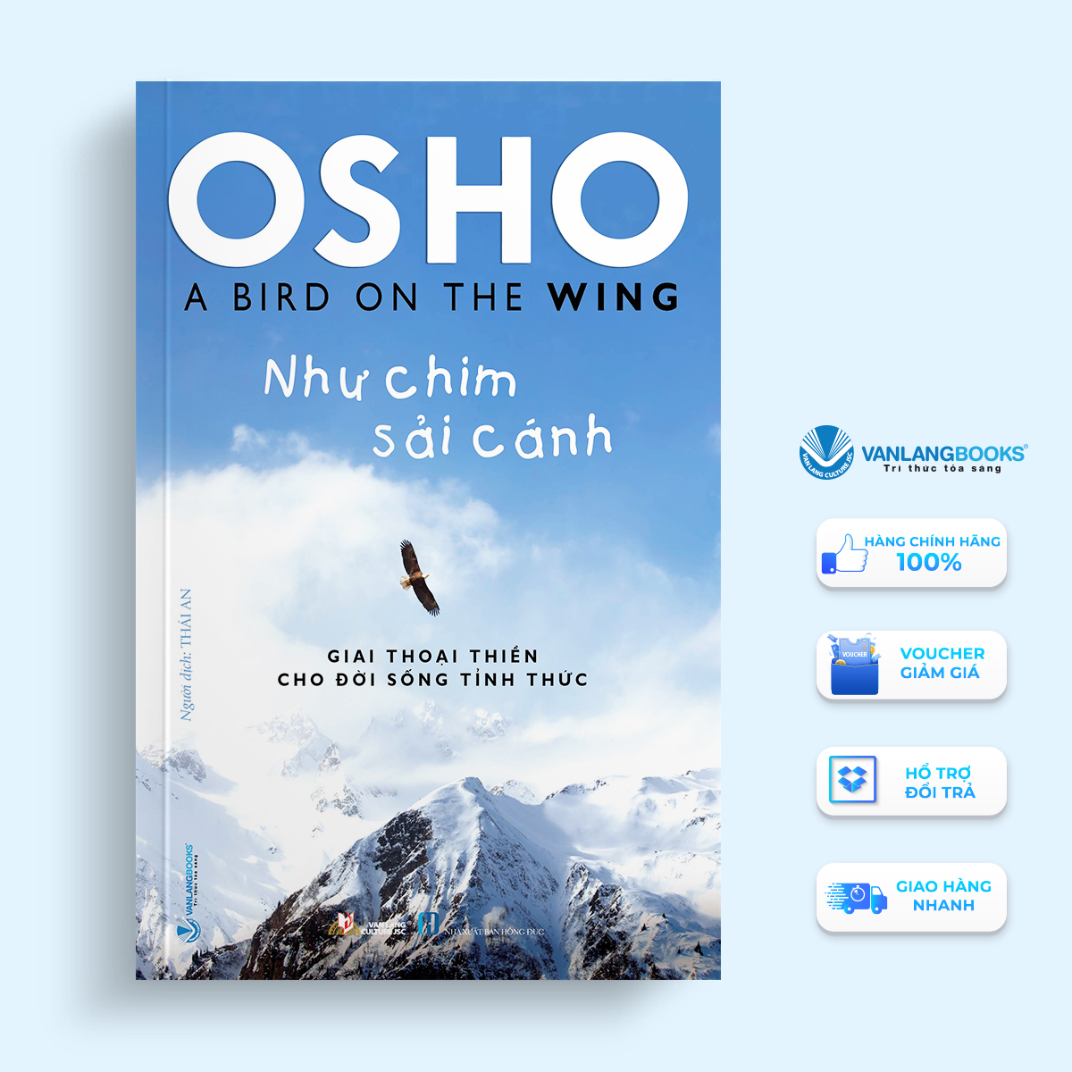 Sách Osho - Như chim sải cánh-Vanlangbooks