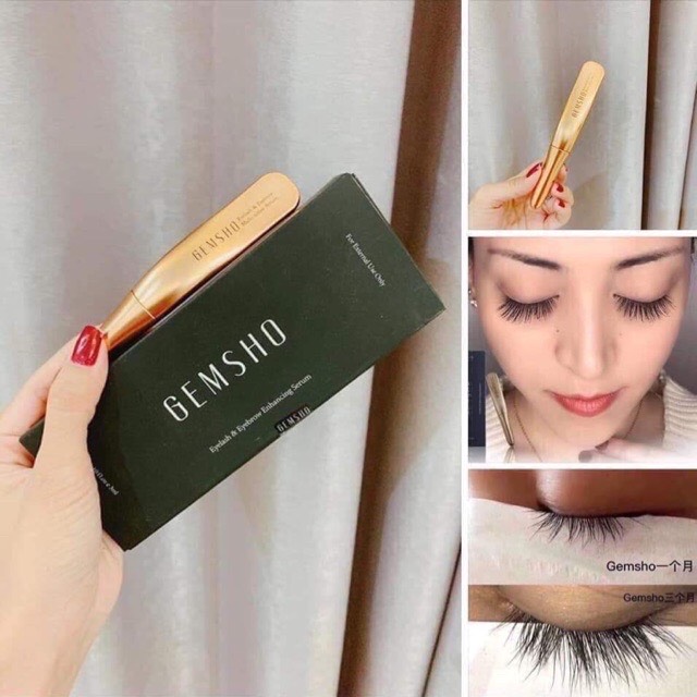 [HCM][HÀNG CHÍNH HÃNG] GEL SIÊU DƯỠNG MỌC VÀ DÀI MI GEMSHO