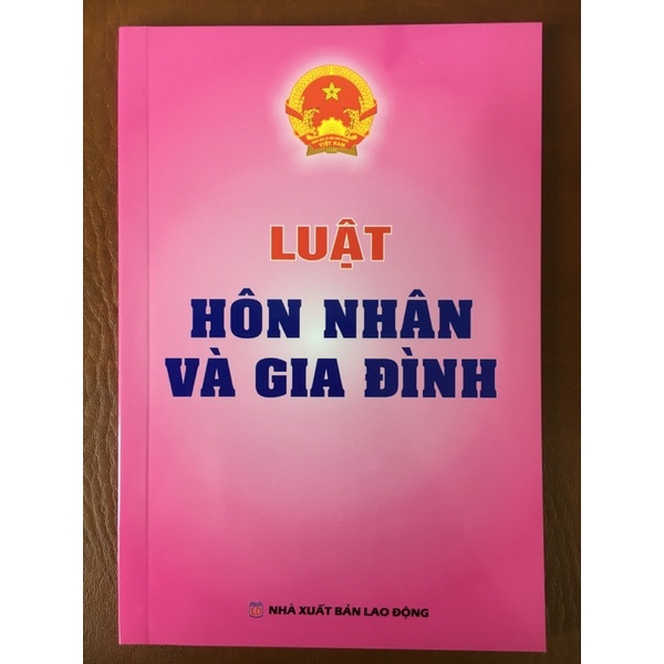 Sách - Luật Hôn nhân và Gia đình (NXB Lao động)