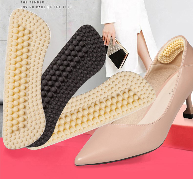 [HCM][ CHỐNG TUỘT MỀM MẠI KO ĐAU ] - Bộ 2 Cặp Dán Lót Giày Miếng Dán Lót Gót Silicon 4D Chống Tuột Gót Khi Giày Rộng