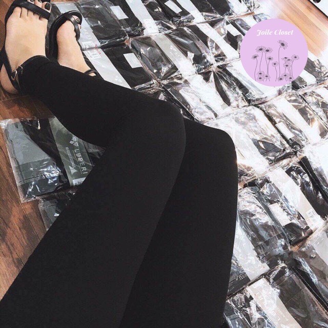 Quần legging nữ bigsize chất cotton mềm mịn co giãn