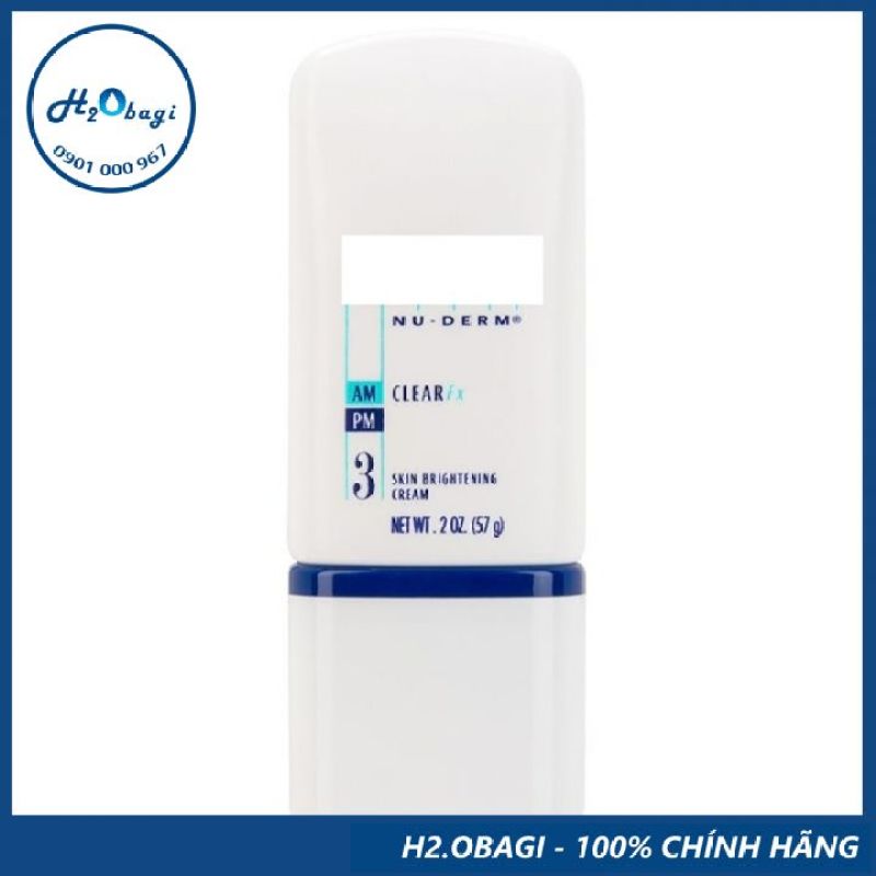 Nu-Derm Clear Fx 3 [HCM]Kem dưỡng trắng và chống lão hóa Nu-Derm Clear Fx (số 3) làm mờ nám, tàn nhàng, dưỡng trắng và chống lão hóa da hiệu quả - Lọ 57g nhập khẩu