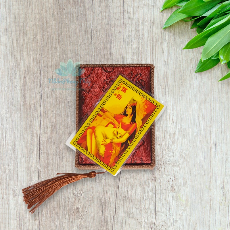 [Đã Gia Trì] Linh Phù Hồ Ly Đỏ Trợ Tình Duyên (Dùng Bỏ Túi Xách, Ví, Ốp Điện Thoại)