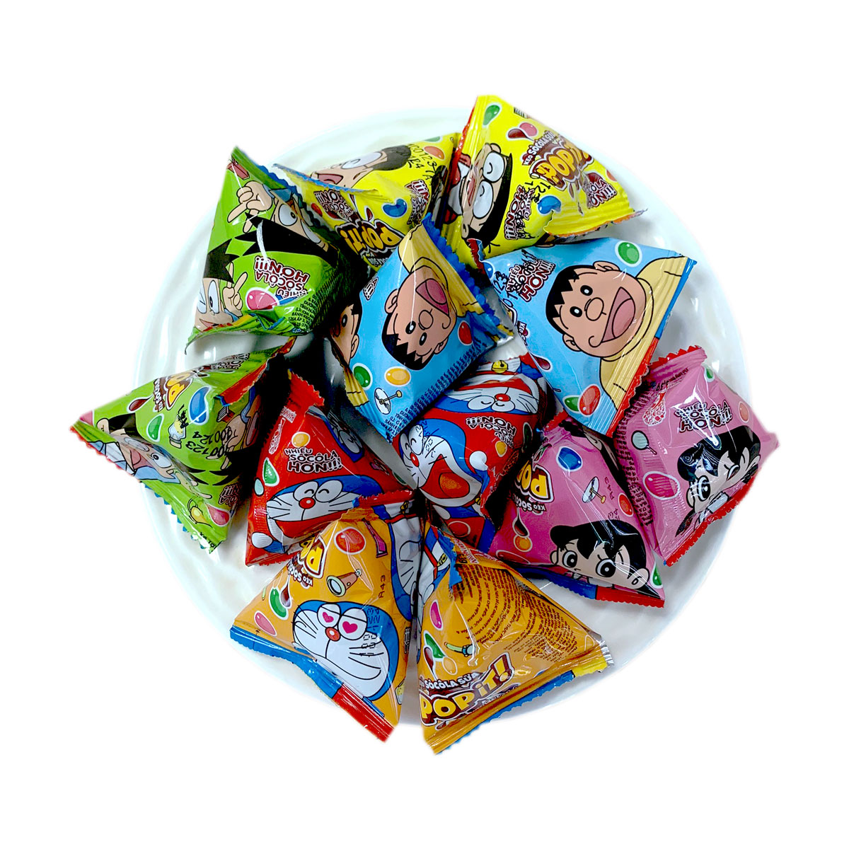 Kẹo socola sữa Popit Doraemon 212gr | Socola | Đồ ăn vặt