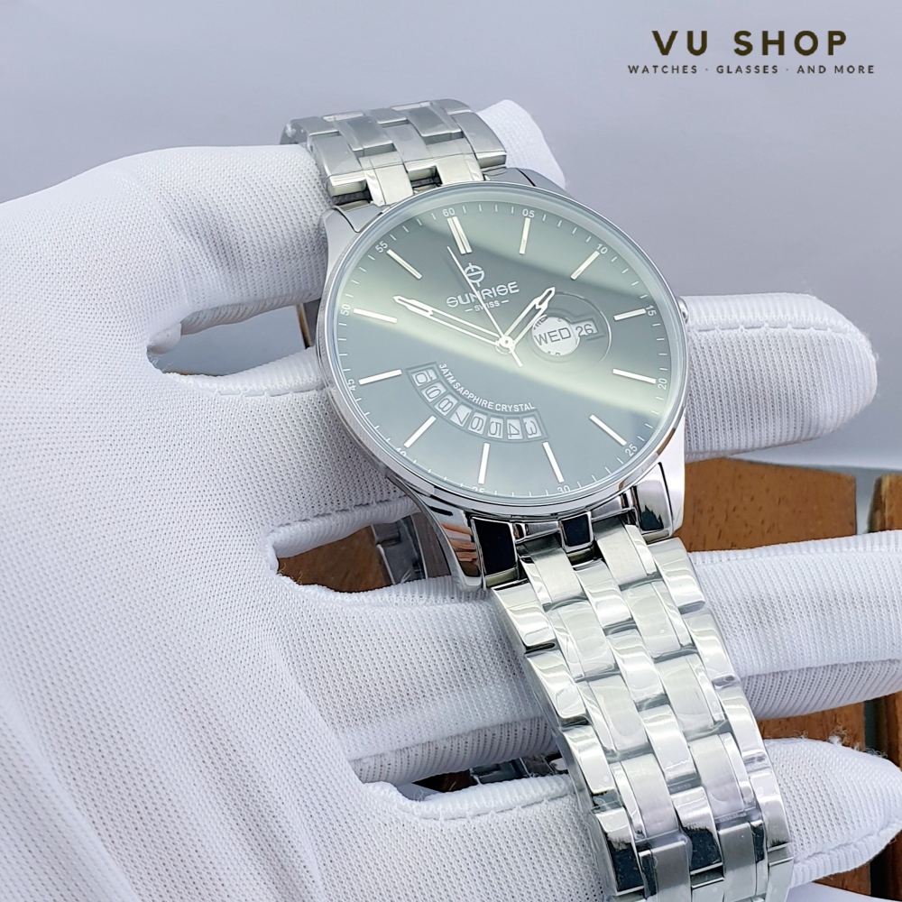 ĐỒNG HỒ NAM SUNRISE 1127SA -  KÍNH SAPPHIRE