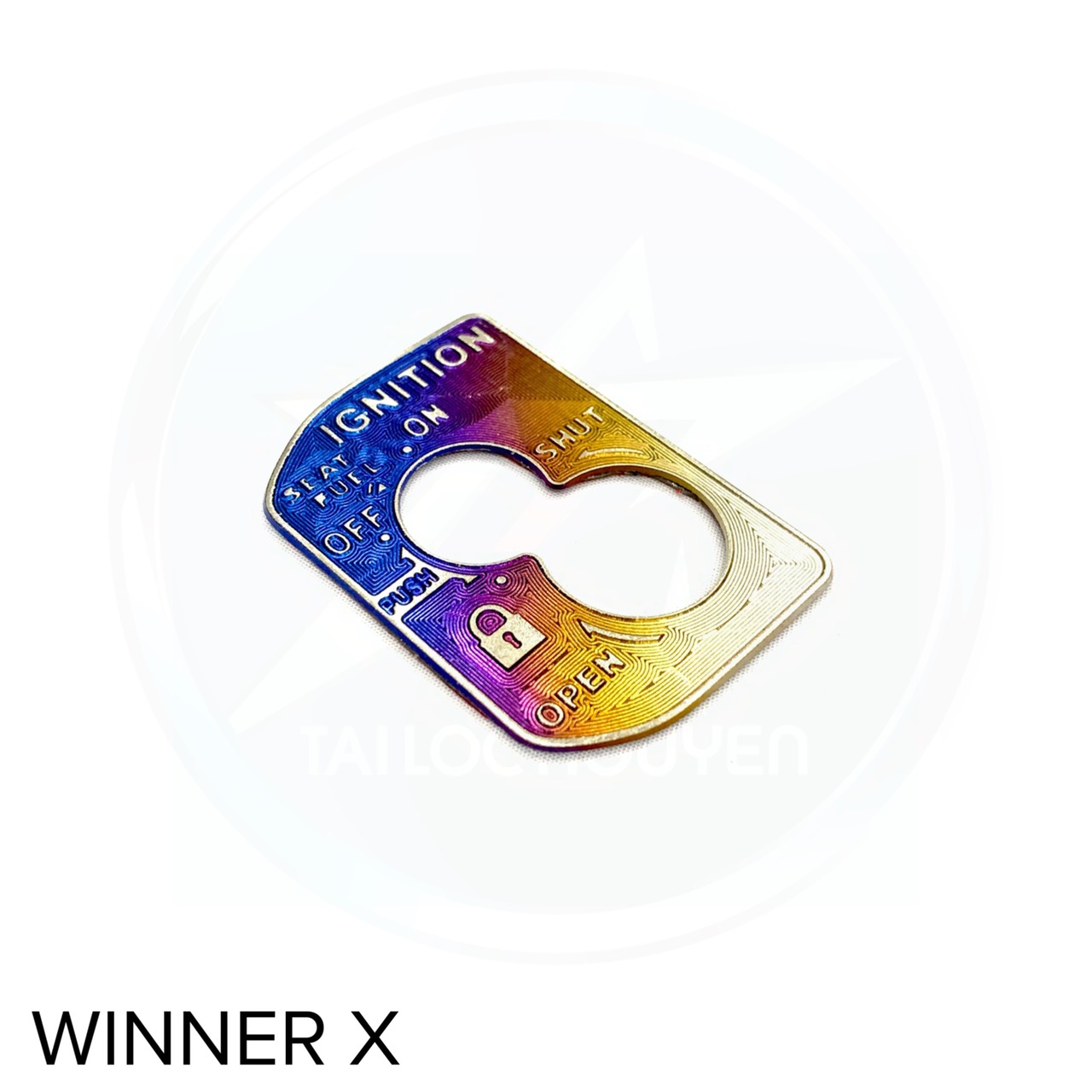 [HCM]MIẾNG DÁN Ổ KHÓA TITANIUM CÁC DÒNG XE