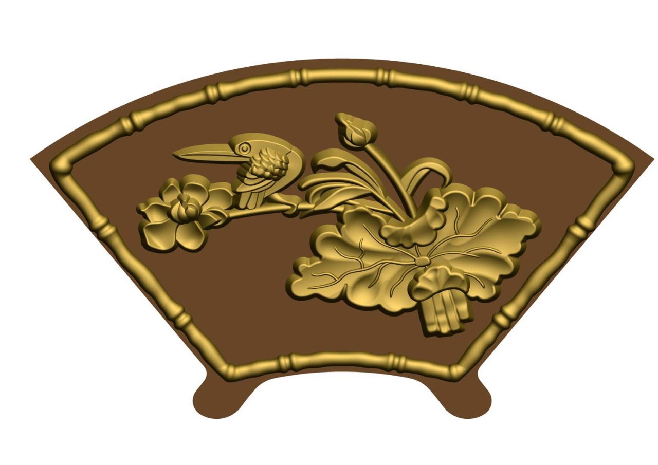 khuôn chậu rẻ quạt
