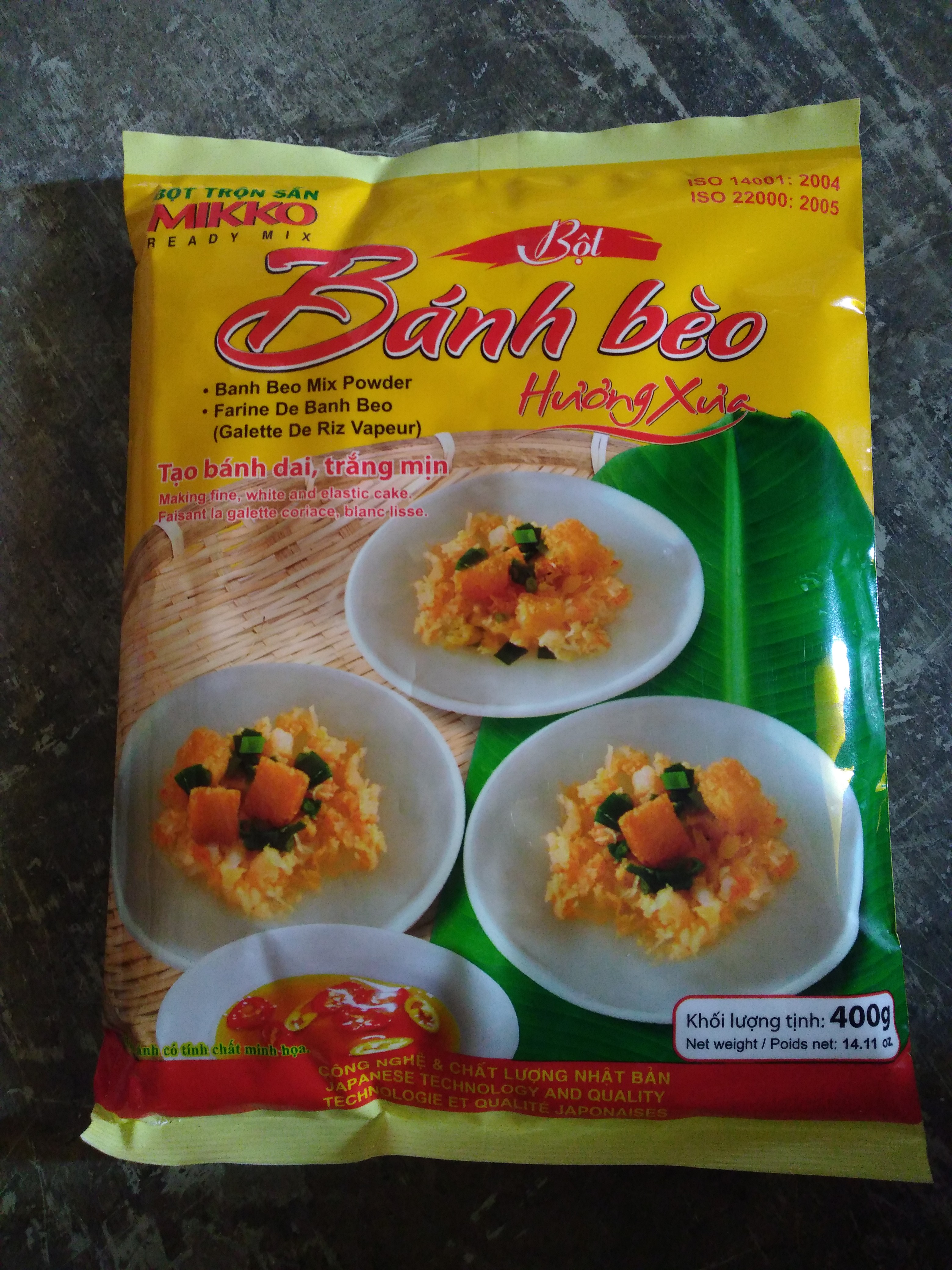Bột bánh bèo Mikko hương xưa 400g