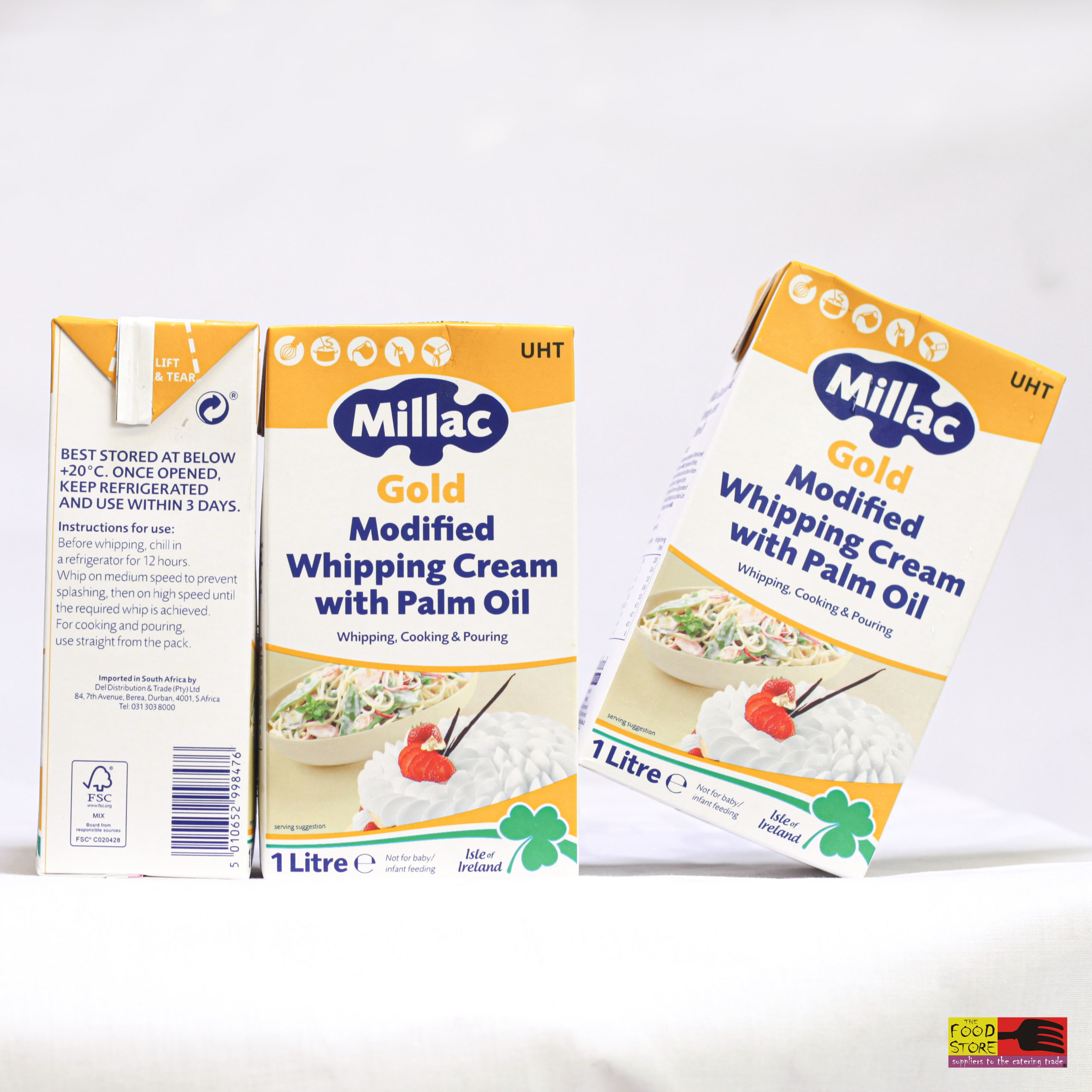 Kem tươi whipping cream Millac Gold