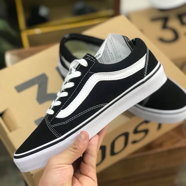 GIÀY VANS OLD VAULT SKOOL ĐEN (Full box + bill)