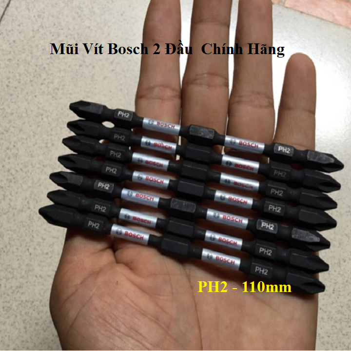 Mũi Vít 2 Đầu Có Từ Tính Ph2 11cm