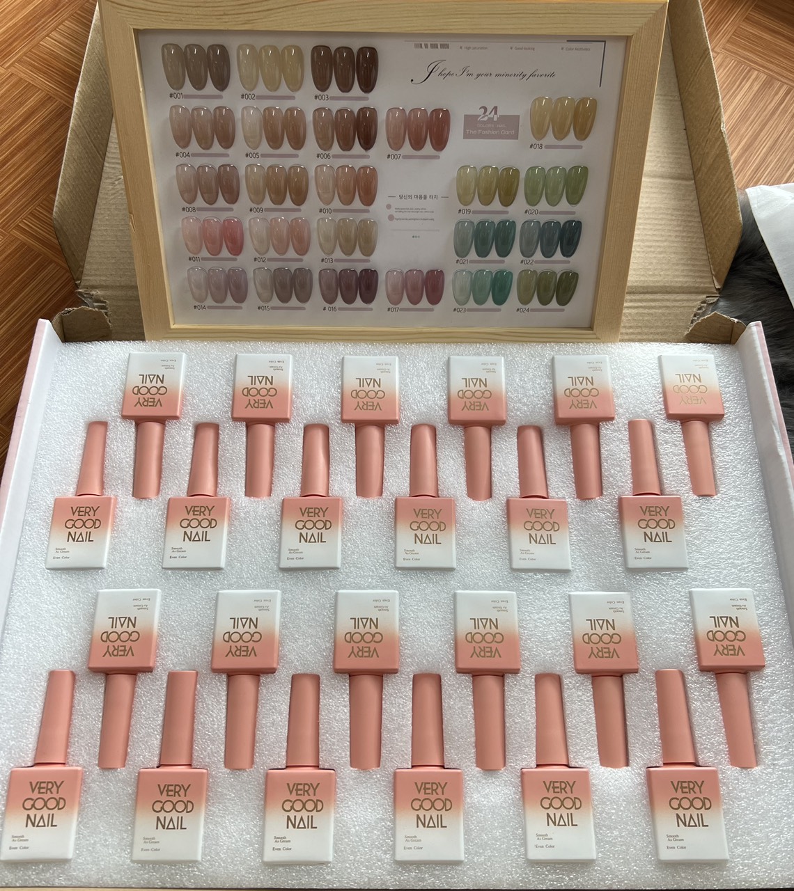 Set Sơn Thạch Nail 24 Màu [ Tặng Bảng Màu ]